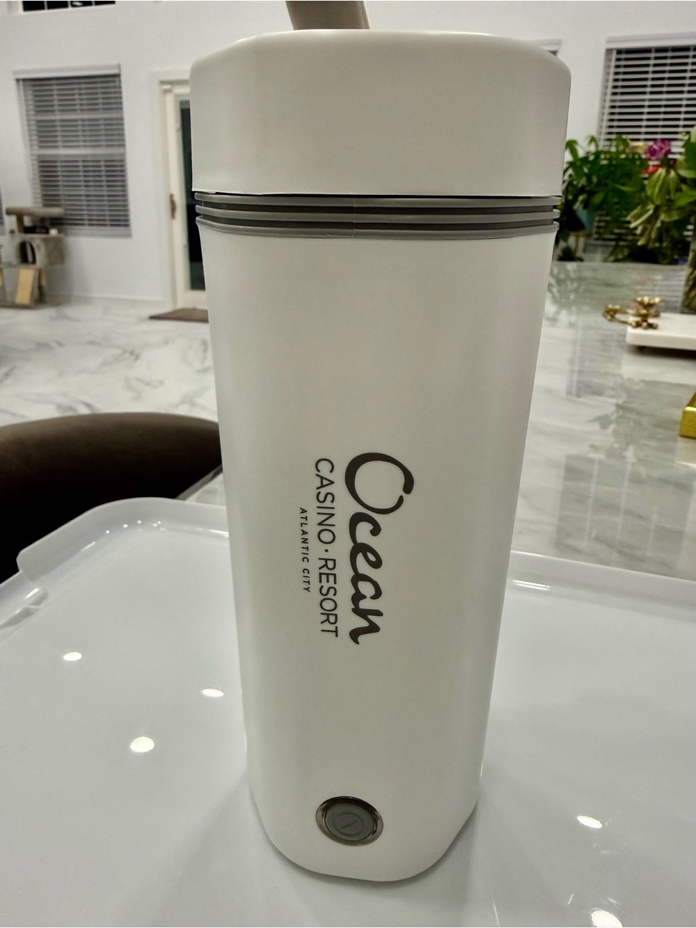 Mini White Portable Tea & Coffee Kettle